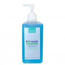 محلول ضدعفونی کننده  دست الکلی مای هندنیم لیتری رضاراد - Rezarad MY HAND 500cc - با پمپ رقیق ریز منقار کوتاه - کد 1642 محلول ضدعفونی کننده  دست الکلی مای هندنیم لیتری رضاراد - Rezarad MY HAND 500cc - با پمپ رقیق ریز منقار کوتاه - کد 1642